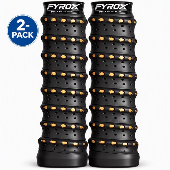 Padel Overgrip Zwart – 2 Stuks | Duurzame Anti-Slip Griptape voor Padel & Tennis