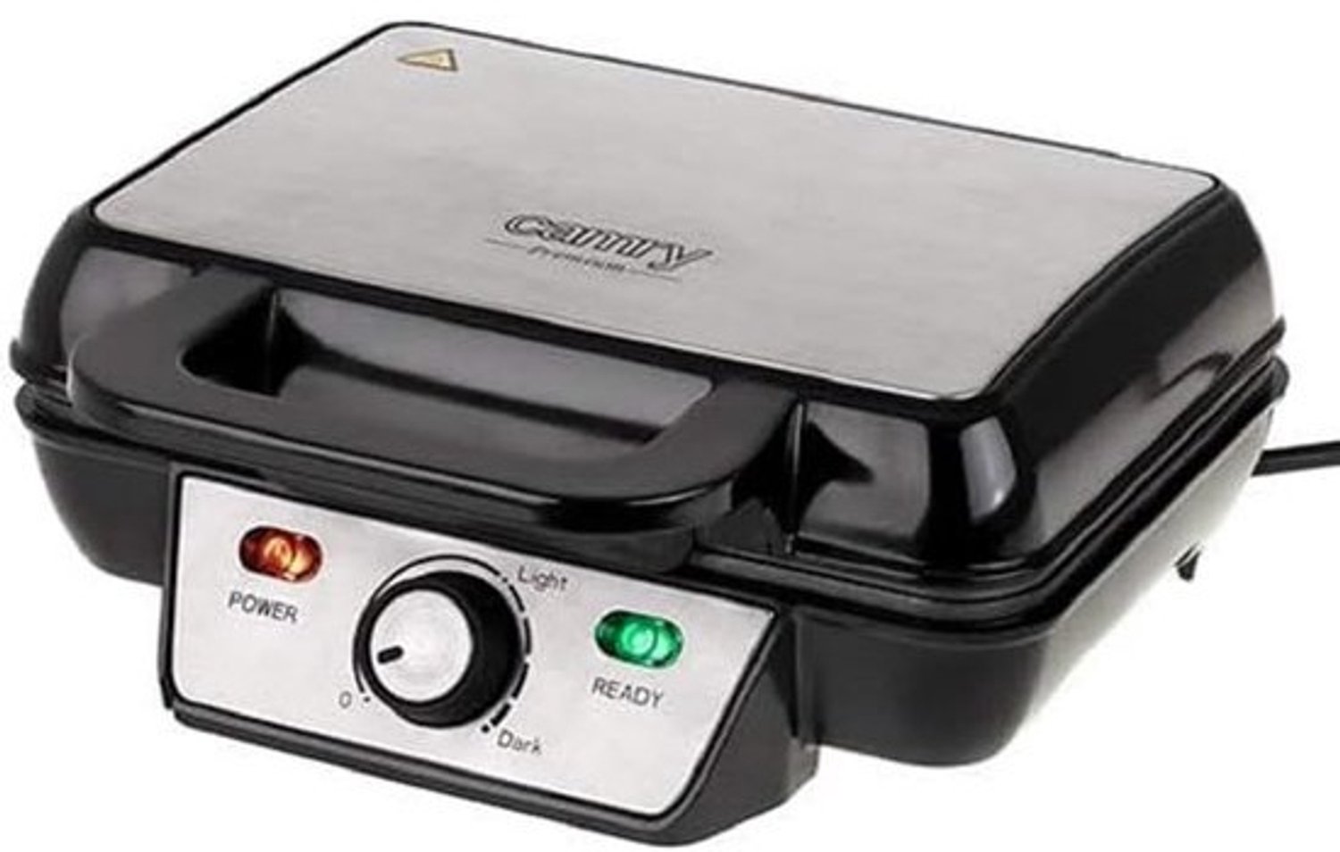 Wafelijzer - 1600W met thermostaat, temperatuurregeling en antiaanbaklaag
