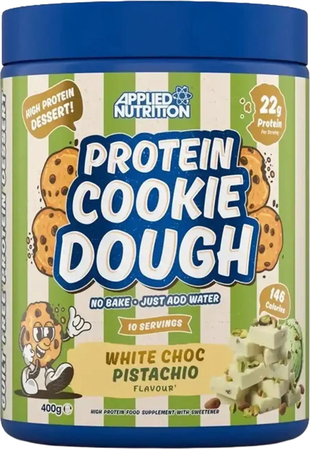 Protein Cookie Dough - 400 g - White Chocolate Pistache