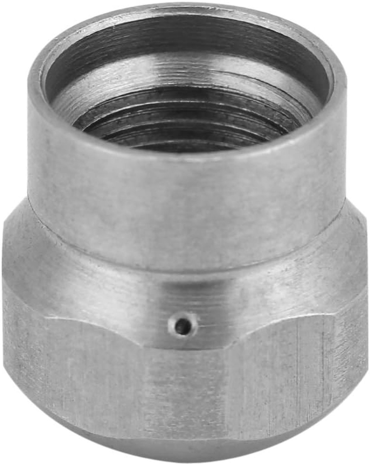 Dailygoods- Reinigingsnozzle Duurzaam - Hogedrukreiniger - G1/8'' Binnendraad - Roestvrij Staal - Spuitgat - Lange Levensduur - Hogedrukspuit
