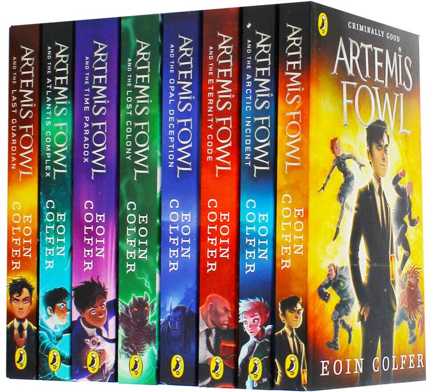 Artemis Fowl Serie - 8 Boeken Collectie