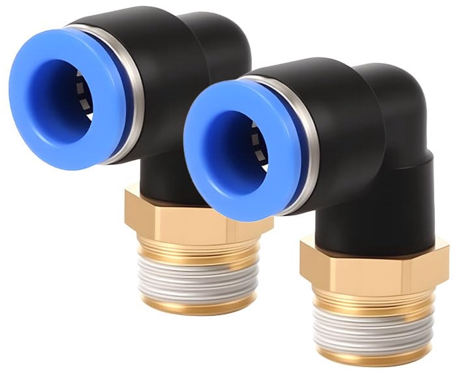 90° Pneumatische Elleboog Connector voor Lucht- en Leidingsystemen