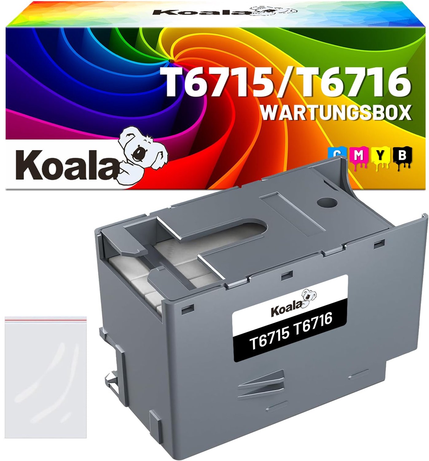 Ink Maintenance Box Compatibel met Epson WF-4720DWF - Multicolour