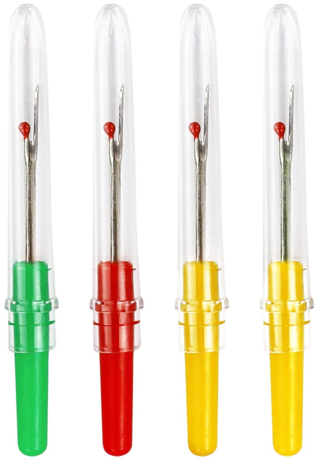 Set van 4 Professionele Naaldschoonmakers - Met Beschermhoes