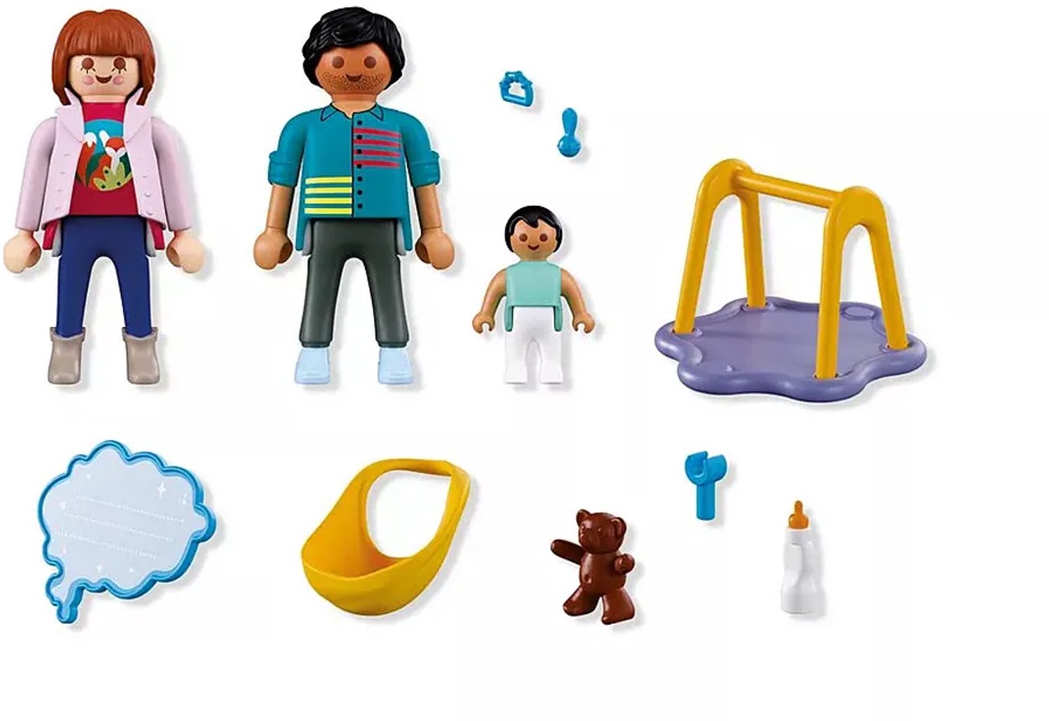 Playmobil geboorte speelset - baby familie cadeau set. – foto 8