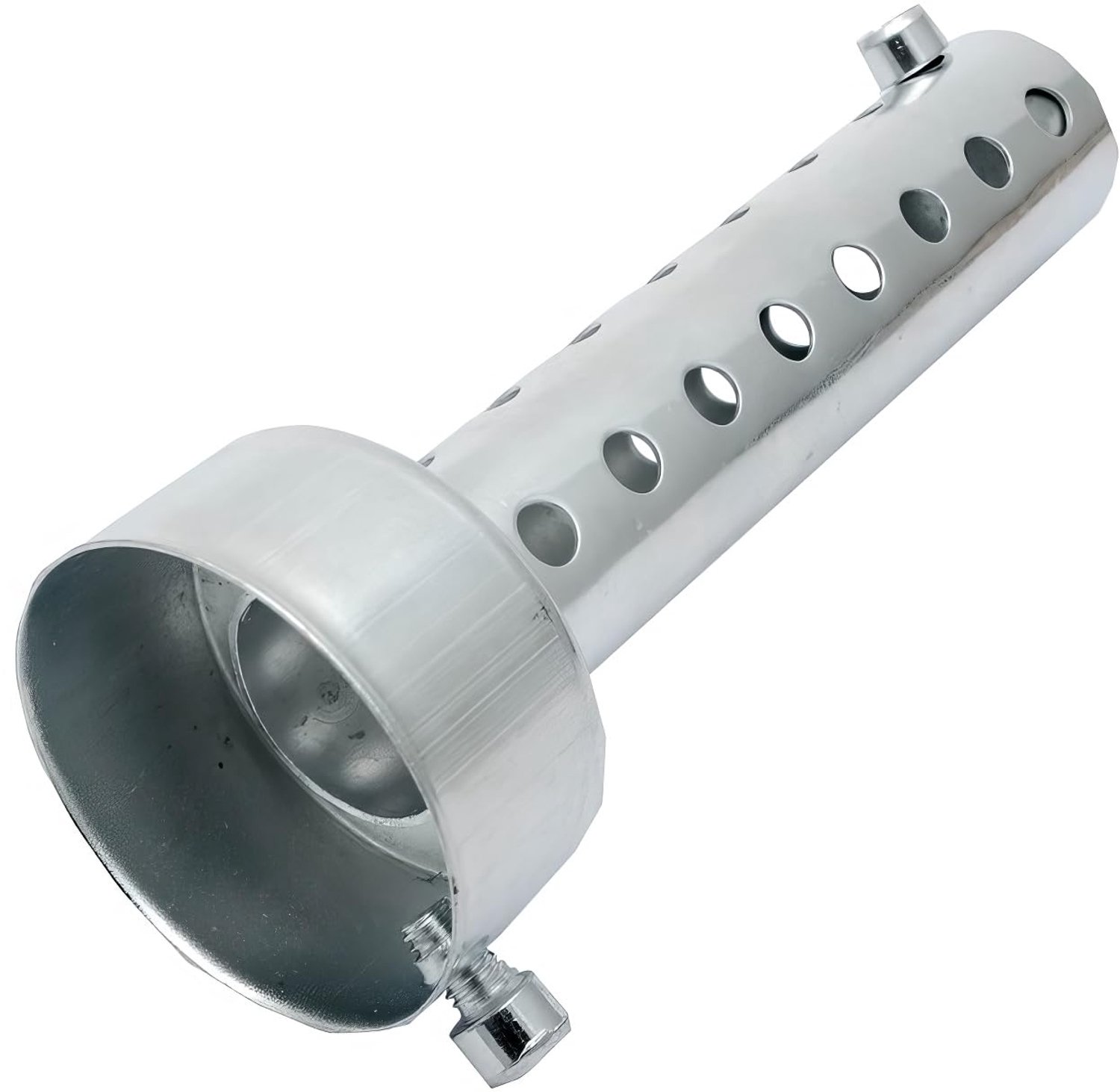 Universele 45 MM Motorfiets Uitlaatdemper met Baffle