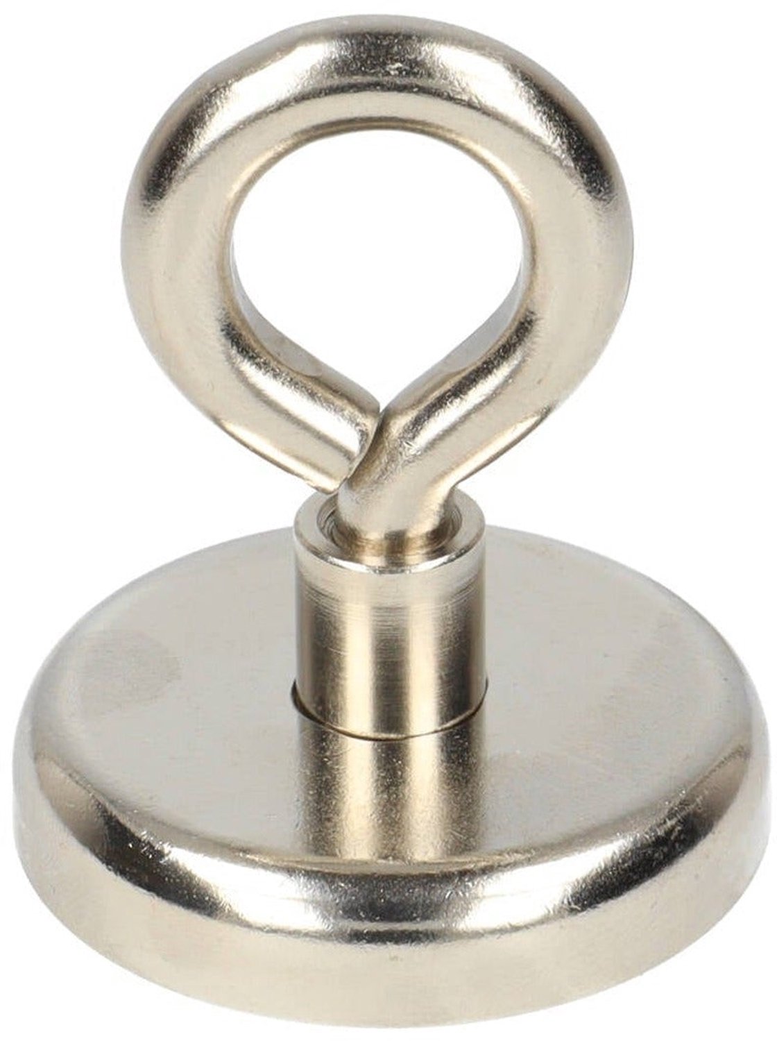 Neodymium Oogmagneet Ø48 x 12 mm N40 Stalen Pot NiCuNi