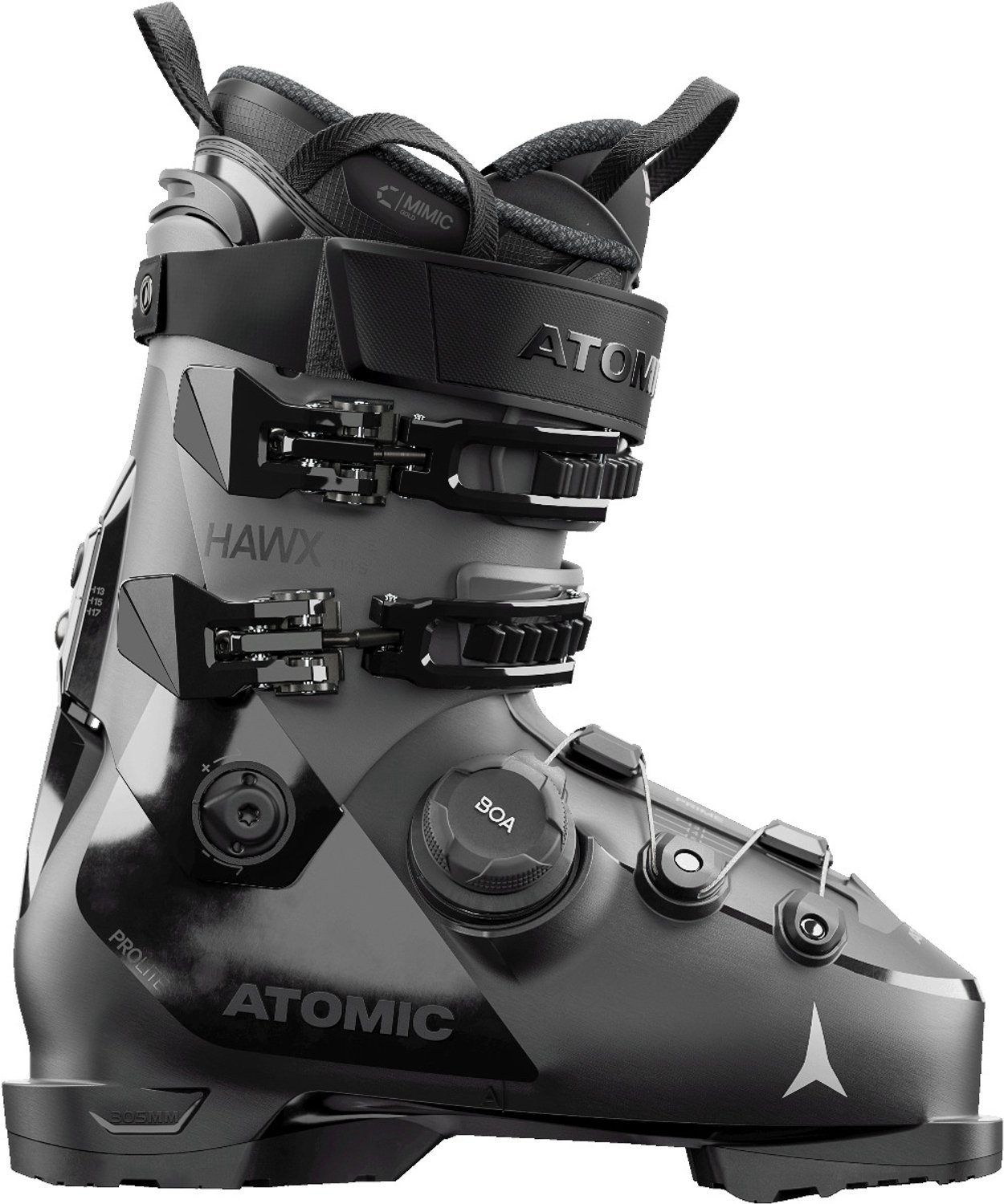 Atomic Hawx Prime 110 S Boa Alpine Skischoenen 25.0-25.5 Zwart