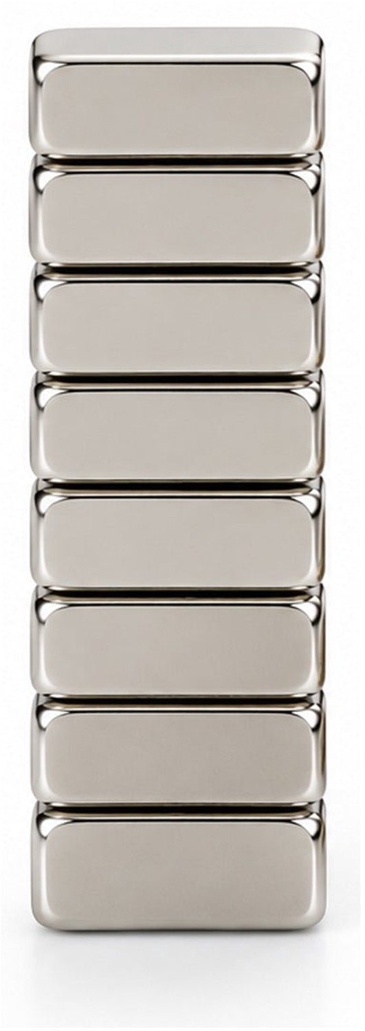 Radiatorfolie magneten 8x4x3 mm – Neodymium N50 – 8 stuks – 4 stuks