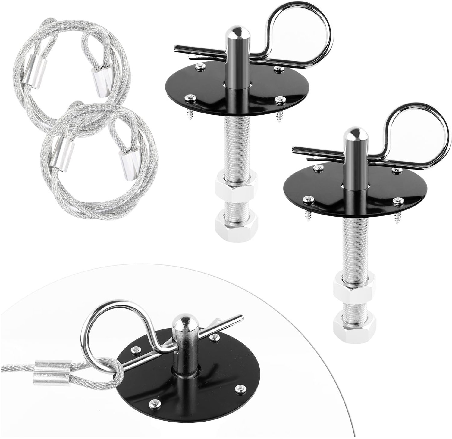 Universele Bonnet Quick Release Lock Set voor Auto's
