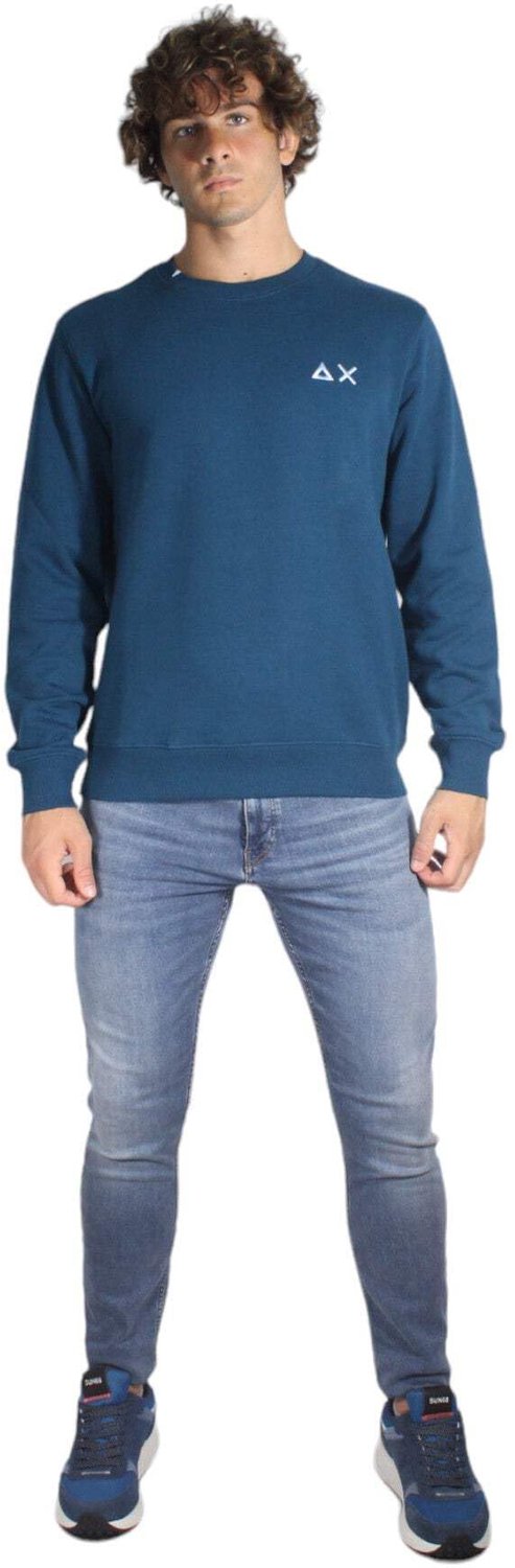 Sweatshirt voor Mannen in Diepblauw