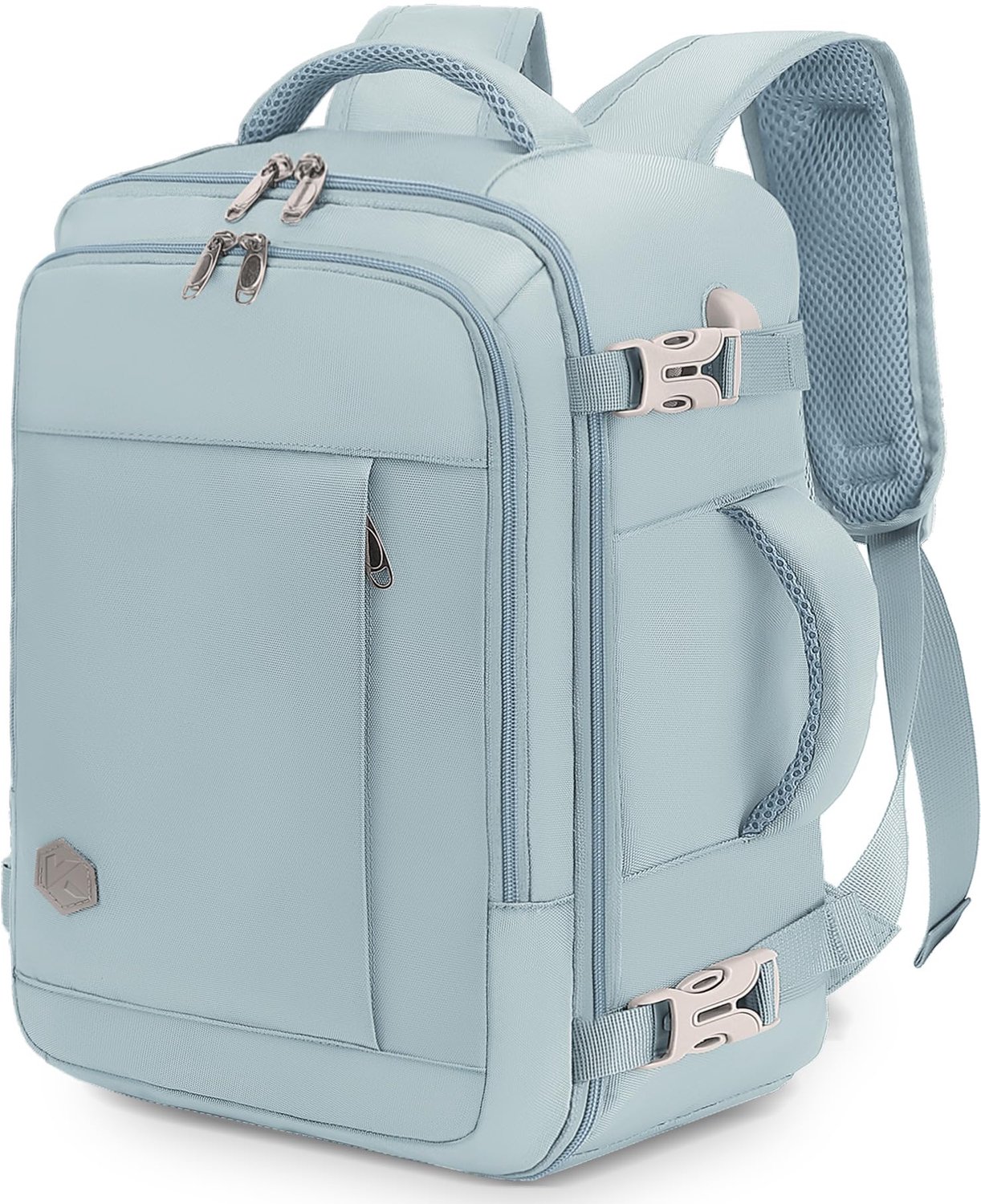 Reisrugzak voor cabine bagage - Lichtblauw met 30L capaciteit