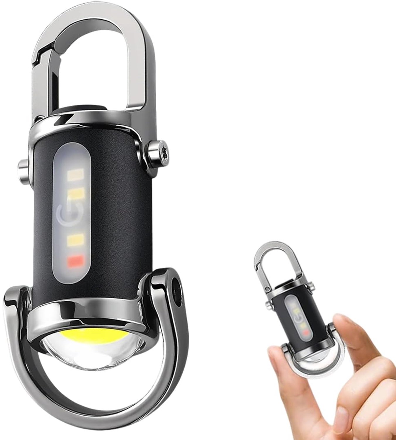 Luminous Sleutelhanger met Oplaadbare LED Lamp