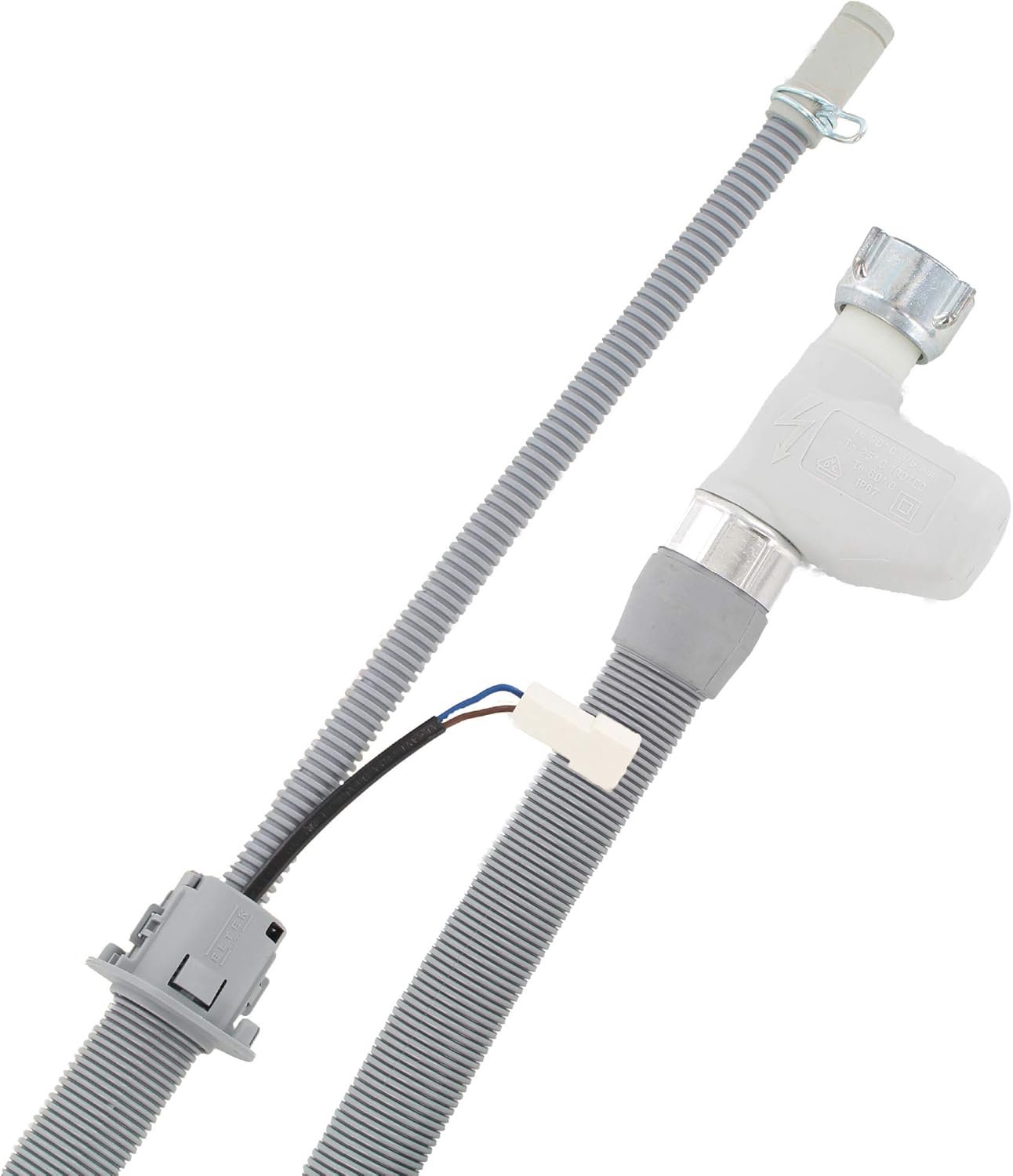 Aquastop Hose inlet hose 1.8 m with 3/4 inch connection suitable for AEG Electrolux 50295663004, Küppersbusch - ShopVlot