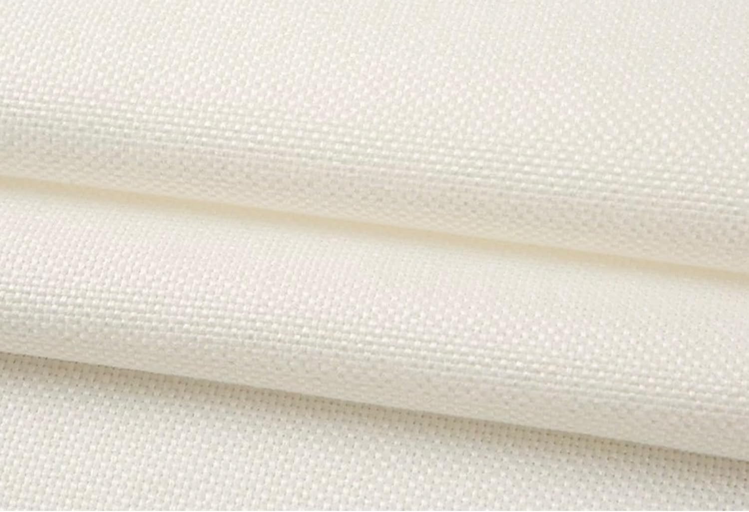 Linnen stof 200 cm x 150 cm - wit - decoratieve stof - ideaal voor meubels en gordijnen - ShopVlot