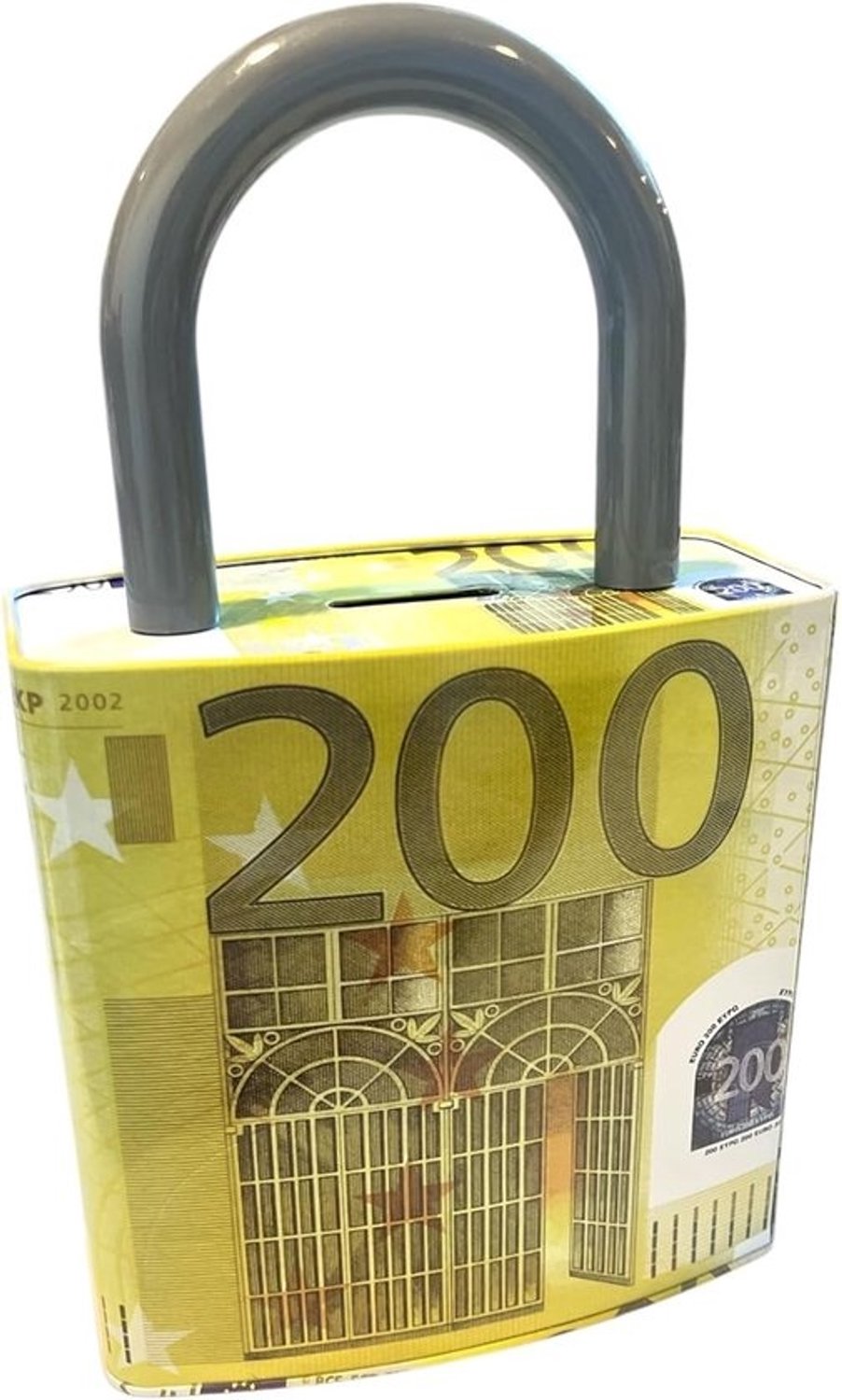 Spaarpot Cijferslot - Geldkist Kinderen - Geld Leren Sparen - XL Formaat Groot - 16 x 27 cm