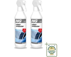 2 x HG - Ruitenontdooier Spray - Snel & Effectief - Voorkomt Snelle Herbevriezing - 500 ml - Wasstrips - Ruitenontdooier - Sneeuw En Ijs Verwijderen - Bevroren Ruiten Verwijderen - Herbevriezing Voorkomen - Auto Ruiten Ontdooien
