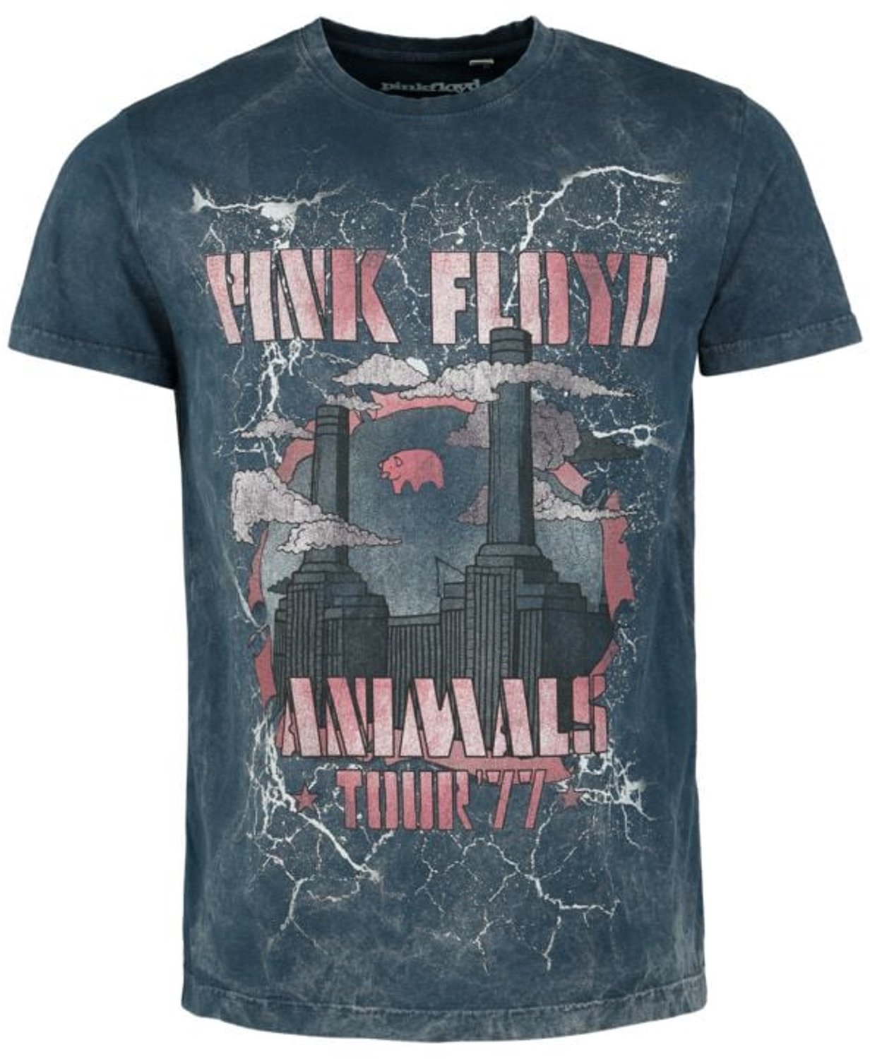 Pink Floyd Animals Heren T-shirt - marineblauw - L