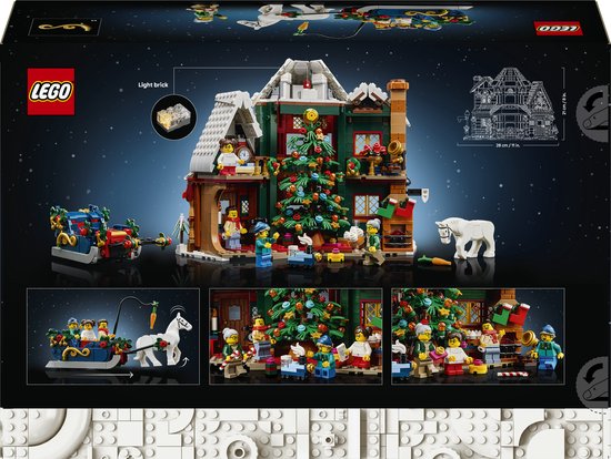 LEGO ICONS 11387 Oma's kersthuis