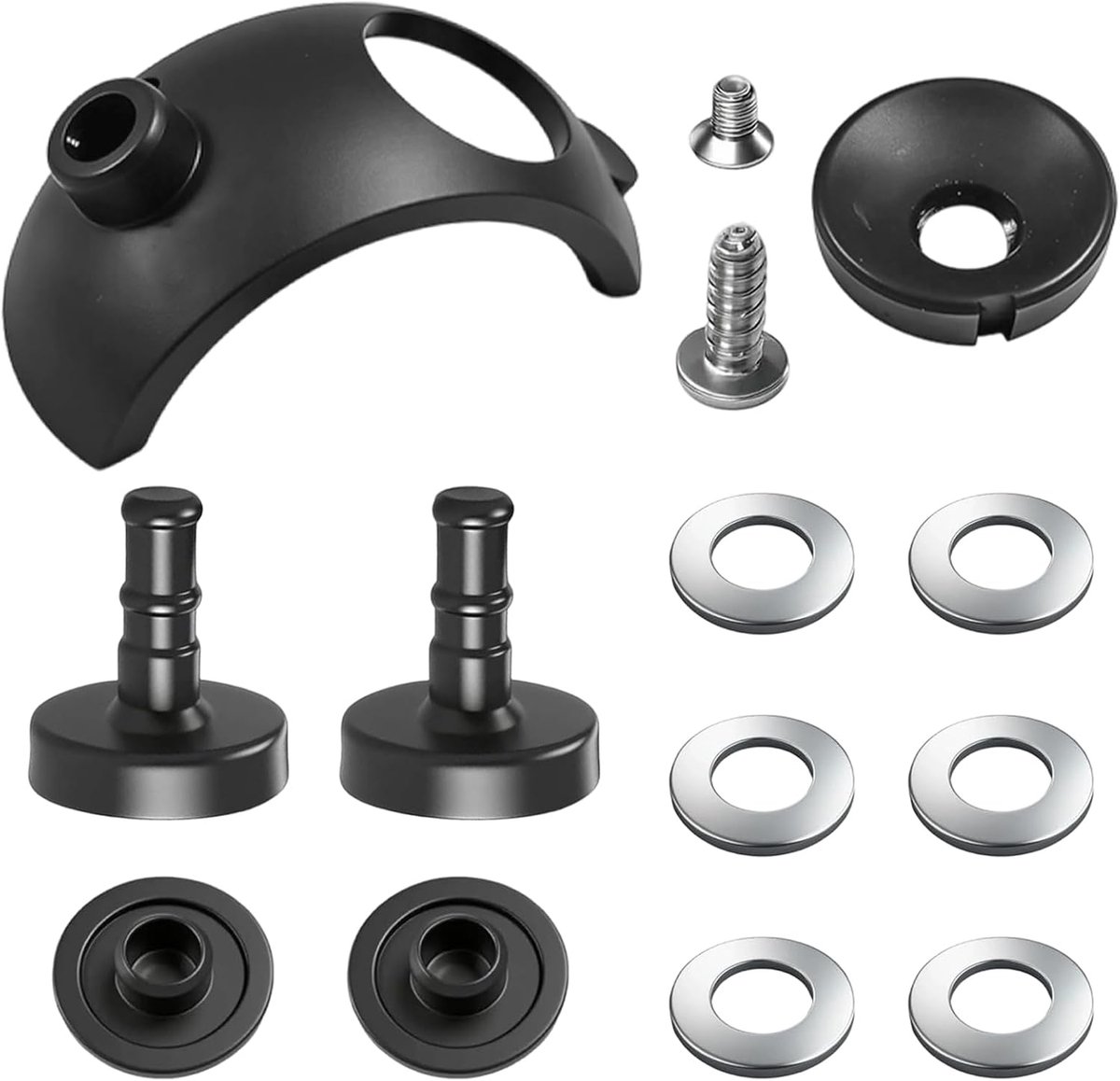 set compatibel met AL-KO AKS 2004/3004, 1220755, 691418 | Caravan Stabilisator wrijvingslagerset voor achter zijwielen vervanging voor Winterhoff ws 3000, caravan