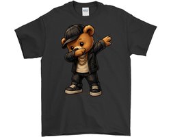 Teddy Beer Shirt – Dabbing Teddy Beer – Hip Hop Outfit – Unisex T-Shirt voor Dames & Heren – Leuk Cadeau