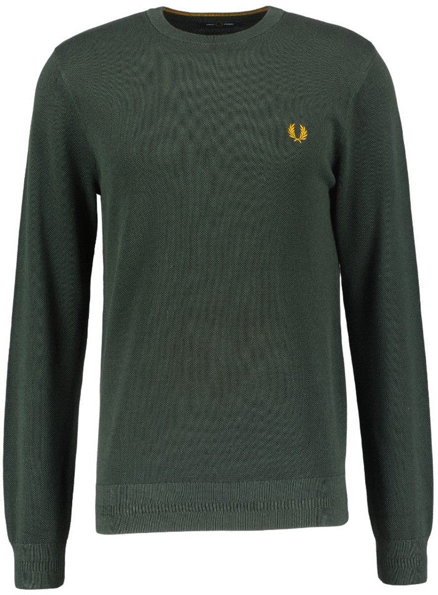 Fred Perry Trui – L Donkergroen