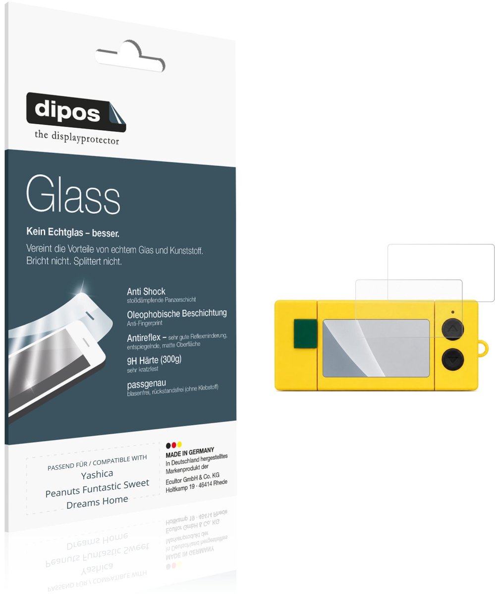 dipos – 2x Matte Pantserfolie geschikt voor Yashica Peanuts Funtastic Sweet Dreams Home | 9H Screenprotector