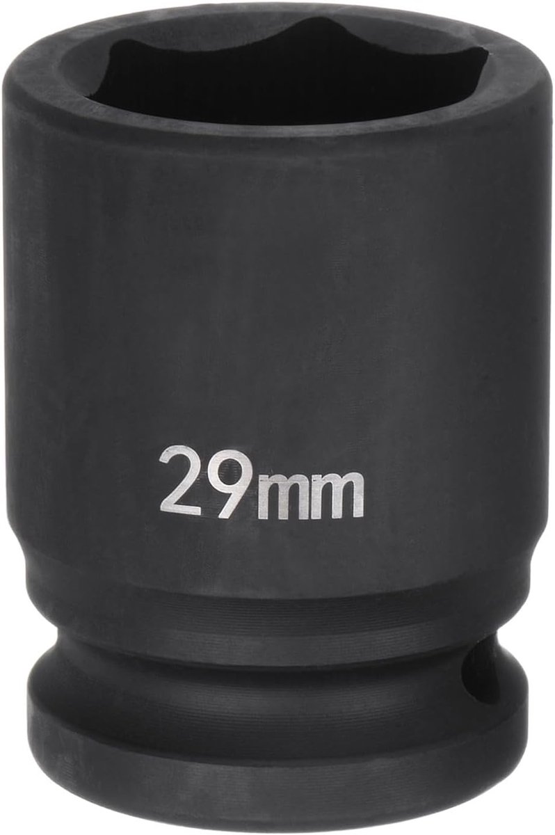 6-punts slagbus 3/4 inch aandrijving 29 mm metrisch van staal legering 40 Cr voor asmoer slagbus