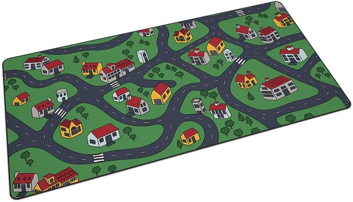 Bureauonderlegger XXL 1200 x 600 mm - gaming-muismat - robuuste naden - ruimte voor toetsenbord en muis - ShopVlot