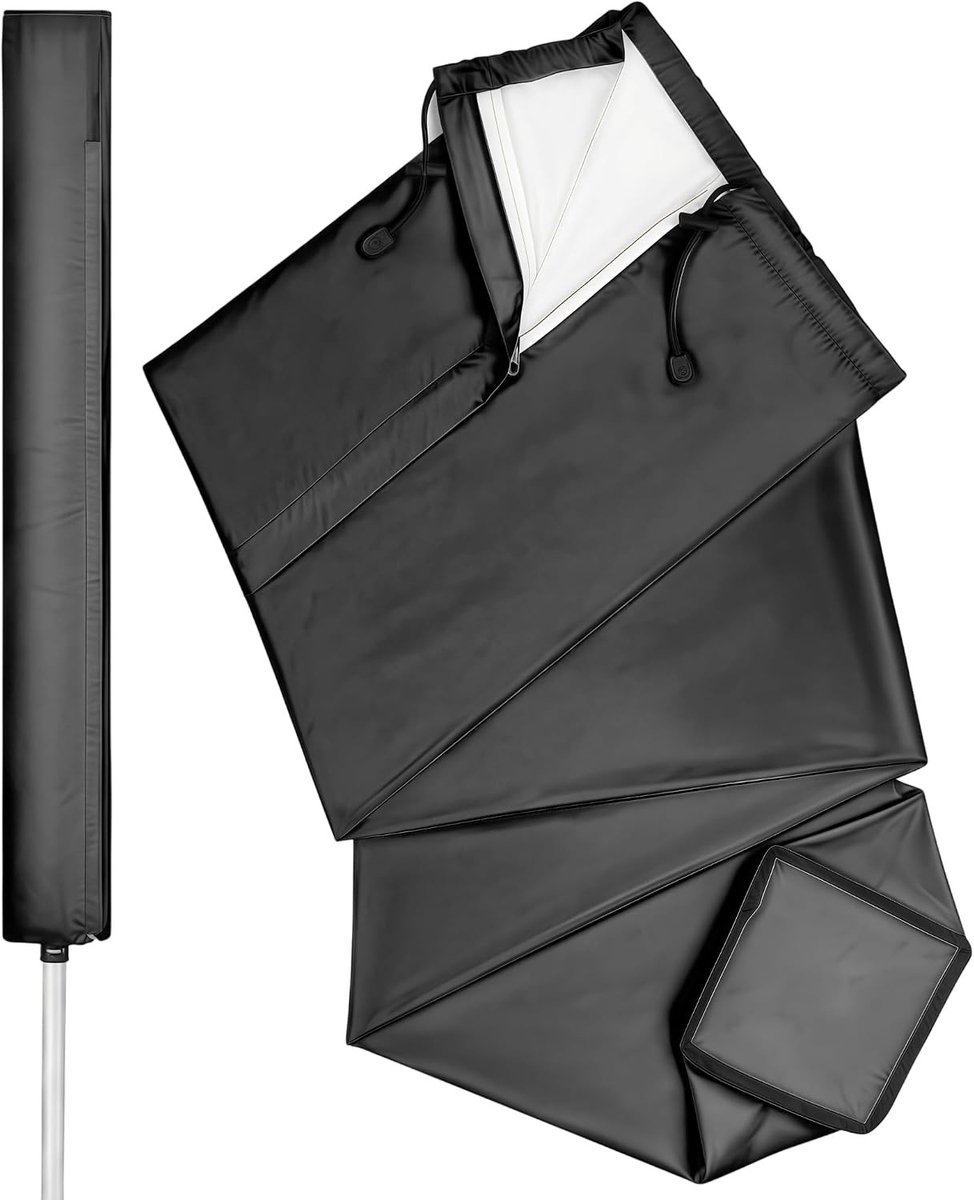 Weerbestendige Bescherming voor Wasrek met Rits - 420D Oxford, Geschikt voor Diverse Wasrekken (65x16x16cm)