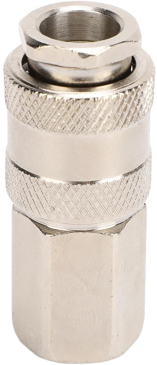 Universele 1/4 Inch NPT Koppeling voor Perslucht - Stalen M-stijl Koppeling voor Compressoren en Industriegebruik
