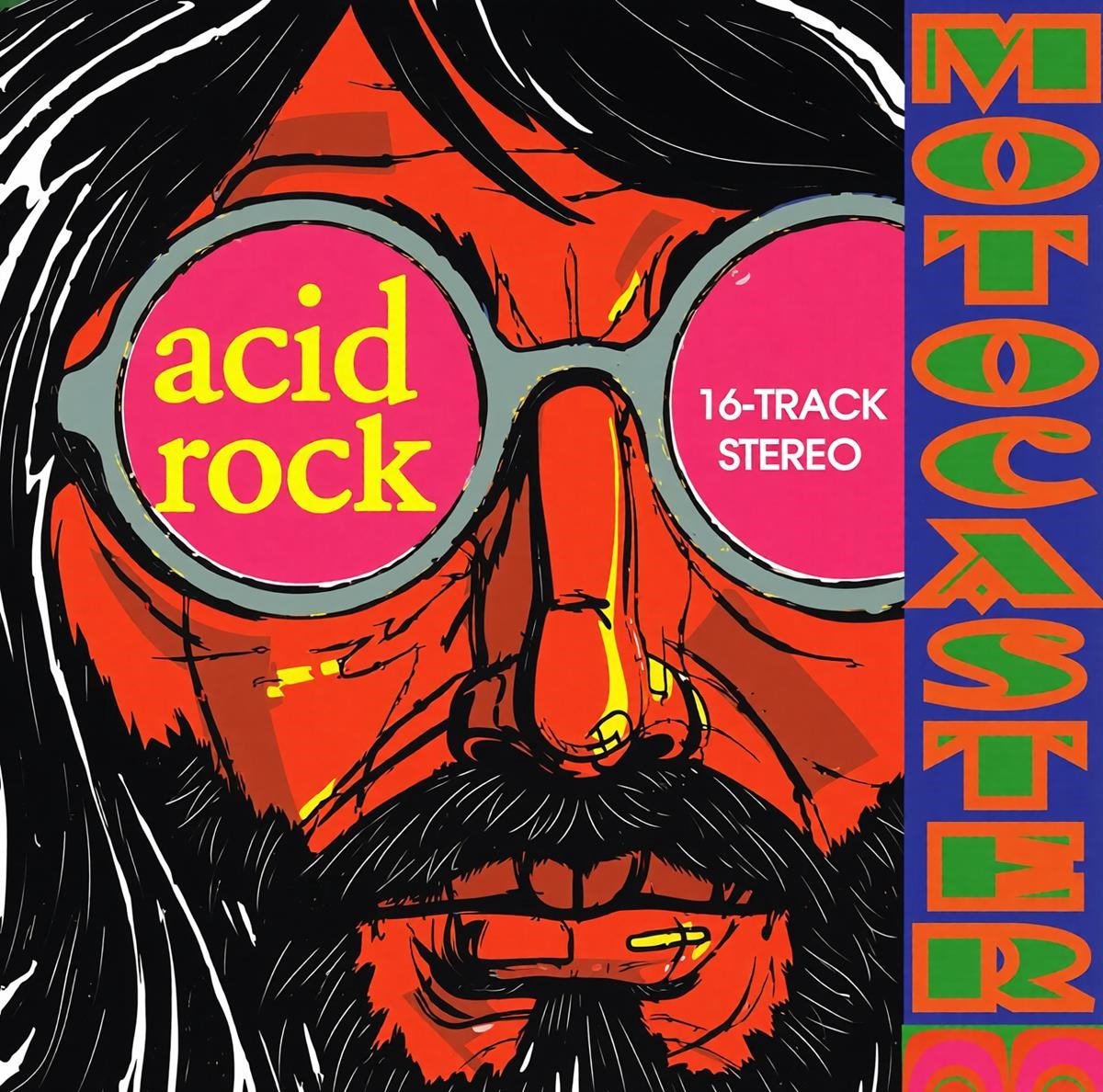 Motocaster - Acid Rock (10" LP)