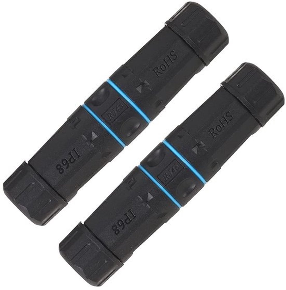 Waterdichte RJ45-Koppeling - Vrouw-naar-Vrouw Ethernet Koppeling voor Cat5e/Cat6 - IP68 Buiten Connector