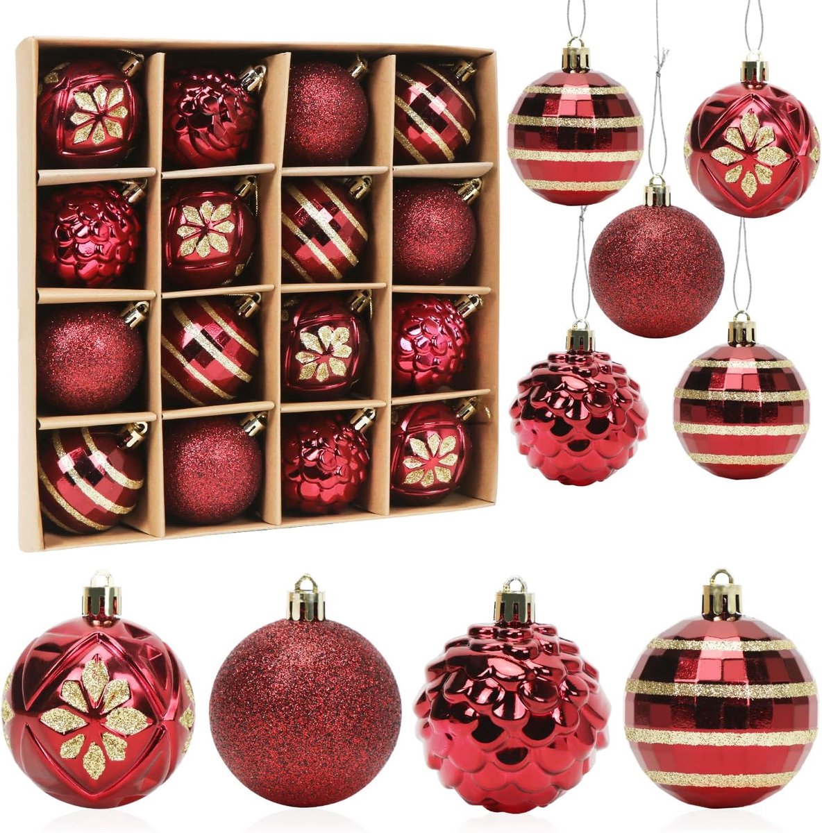 Stuks kerstballen A7