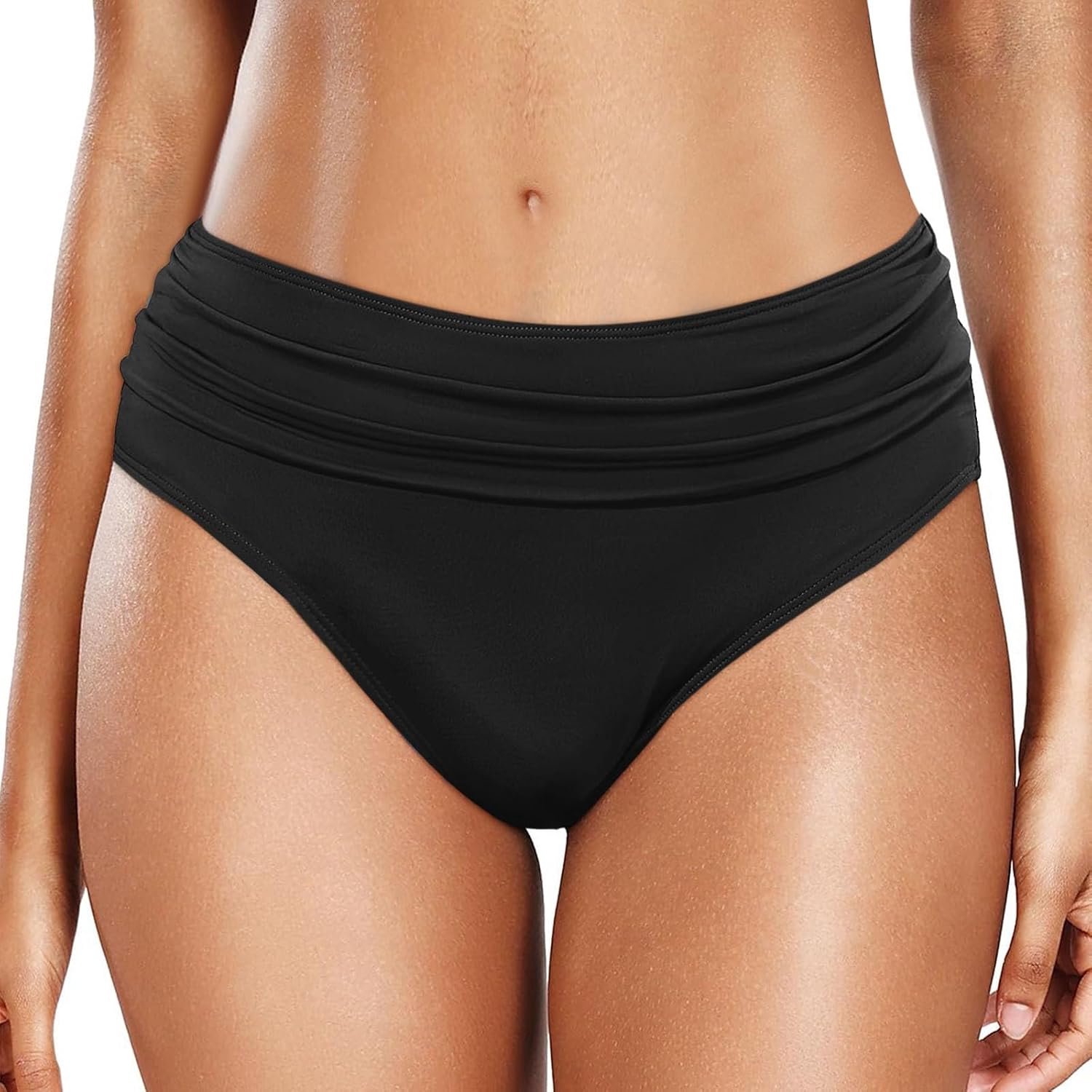 Bikinibroek met hoge taille