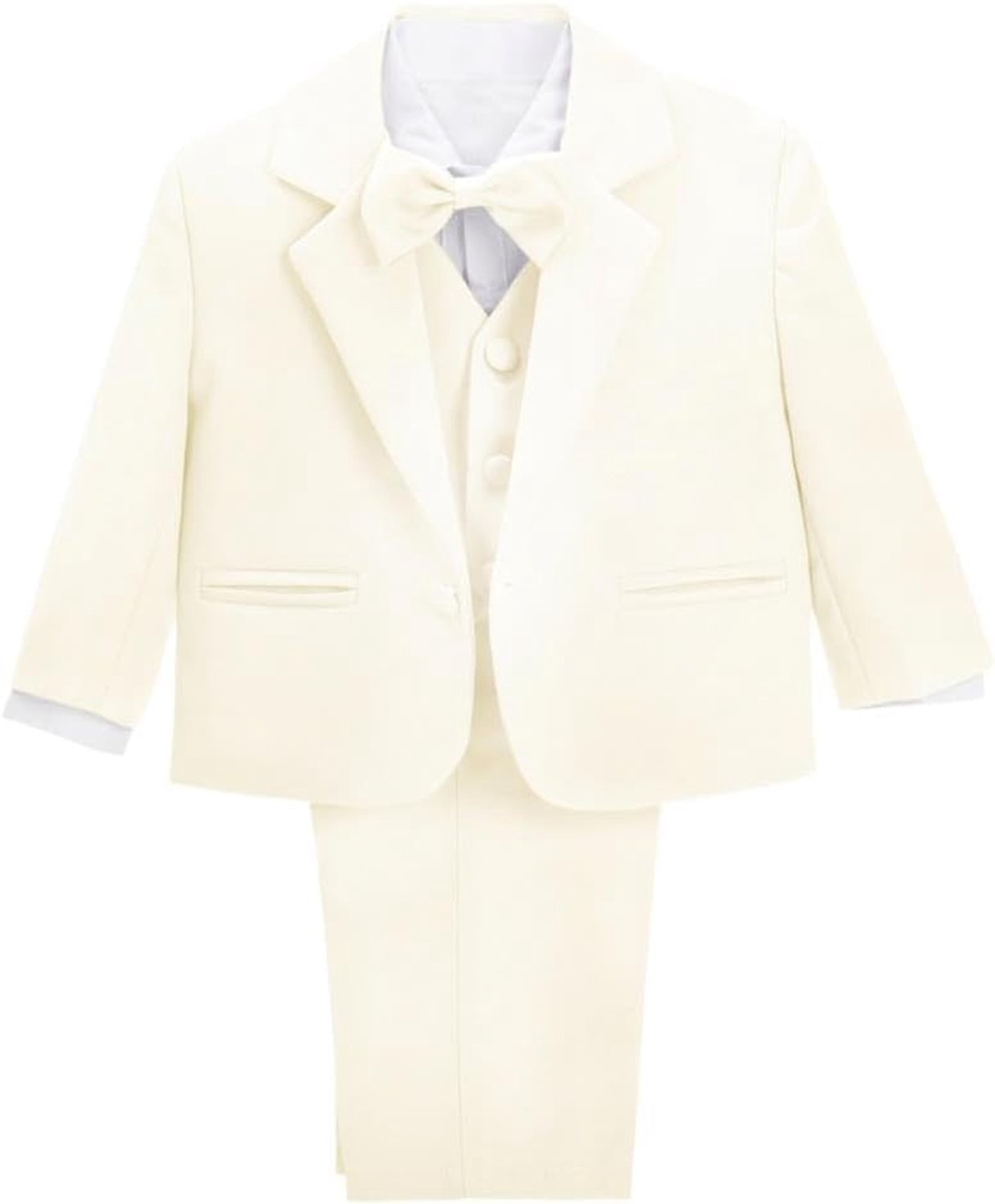 5-delig pakje voor baby's, blauw/zwart/wit/ivoor/grijs