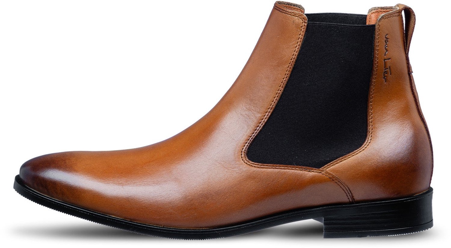 VANLIER - Heren Schoenen - Bruin - Maat 41