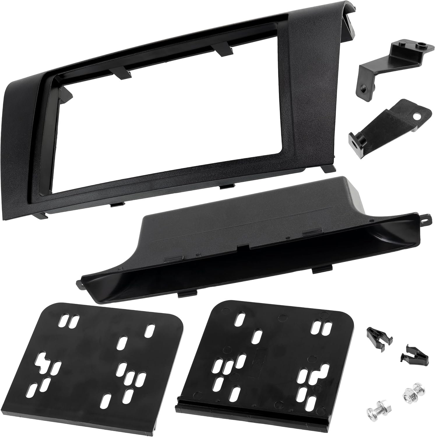 2 DIN autoradio inbouwframe kit - geschikt voor Mazda 3 BK - kunststof - eenvoudig te installeren - Vemera