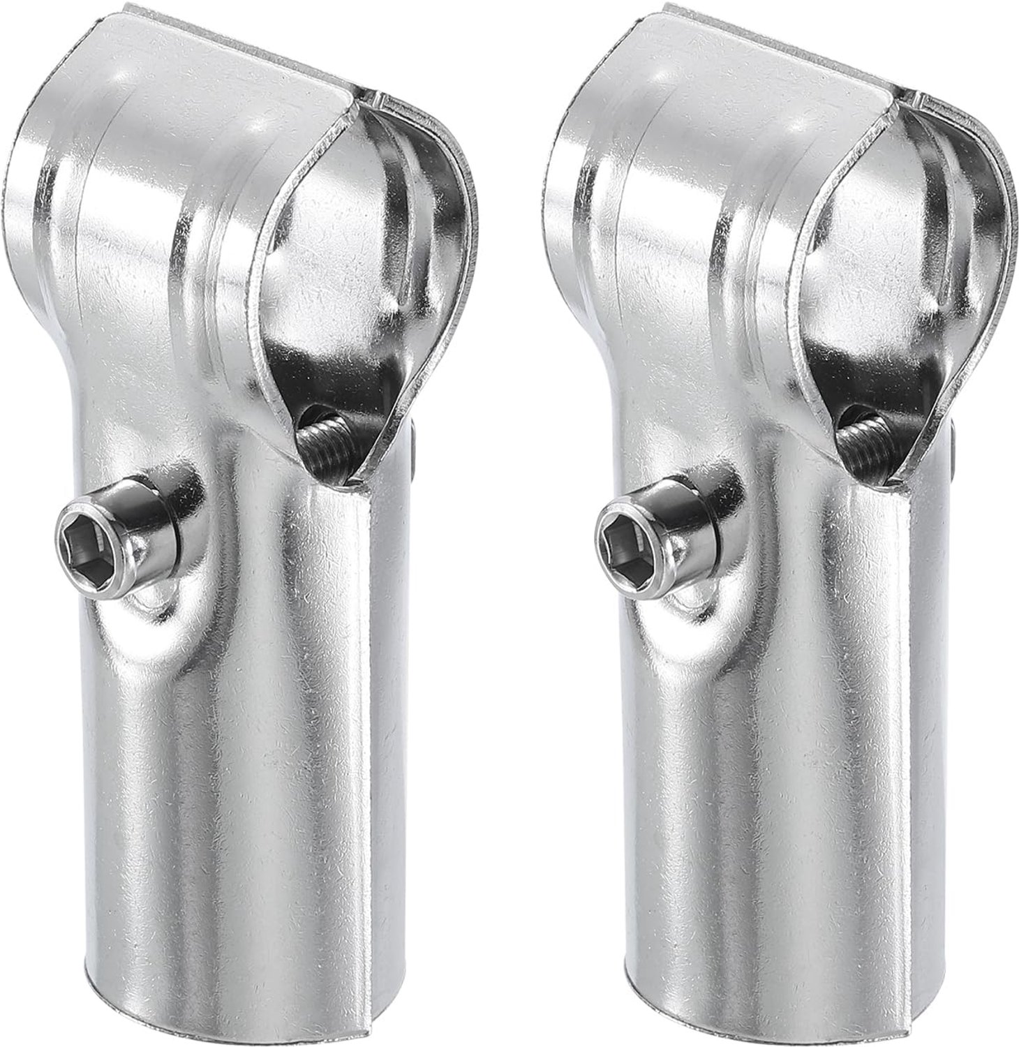 T-stuk slangverbinders 1 inch - 80 x 29 mm - roestvrij staal - duurzaam en sterk - 2 stuks - ServiceTopper