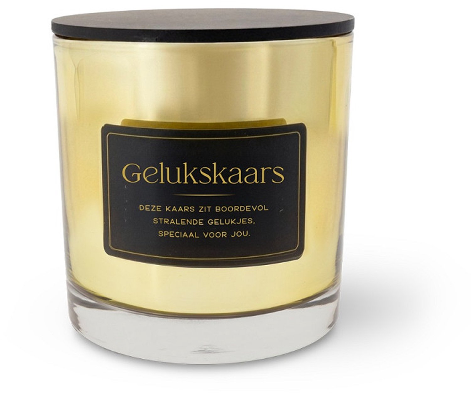 Miko Big Candle - Goud - Gelukskaars