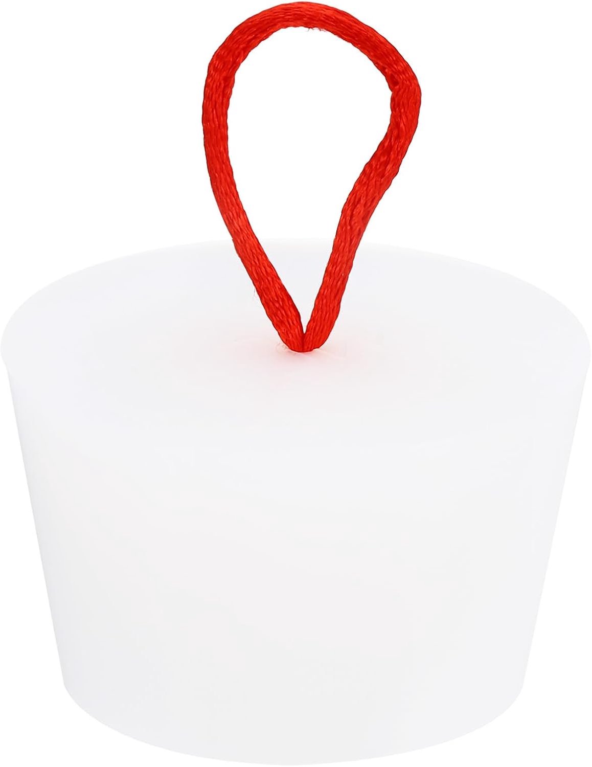 conische stop 48 tot 59 mm - silicone rubber - met handgreep - voor badkuip en afvoergat - Vemera