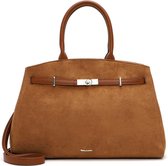 Tamaris handtas schoudertas Martina Cityshopper Cognac bruine