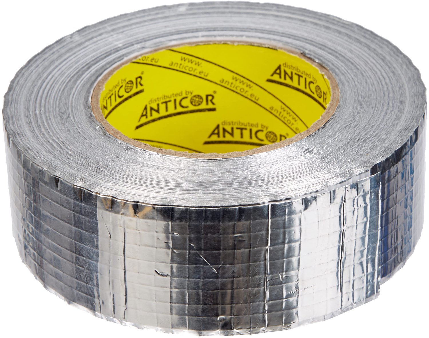 Aluminium Plakband 48 mm x 50 m - Geweven Versterkt voor Ventilatie en Airconditioning