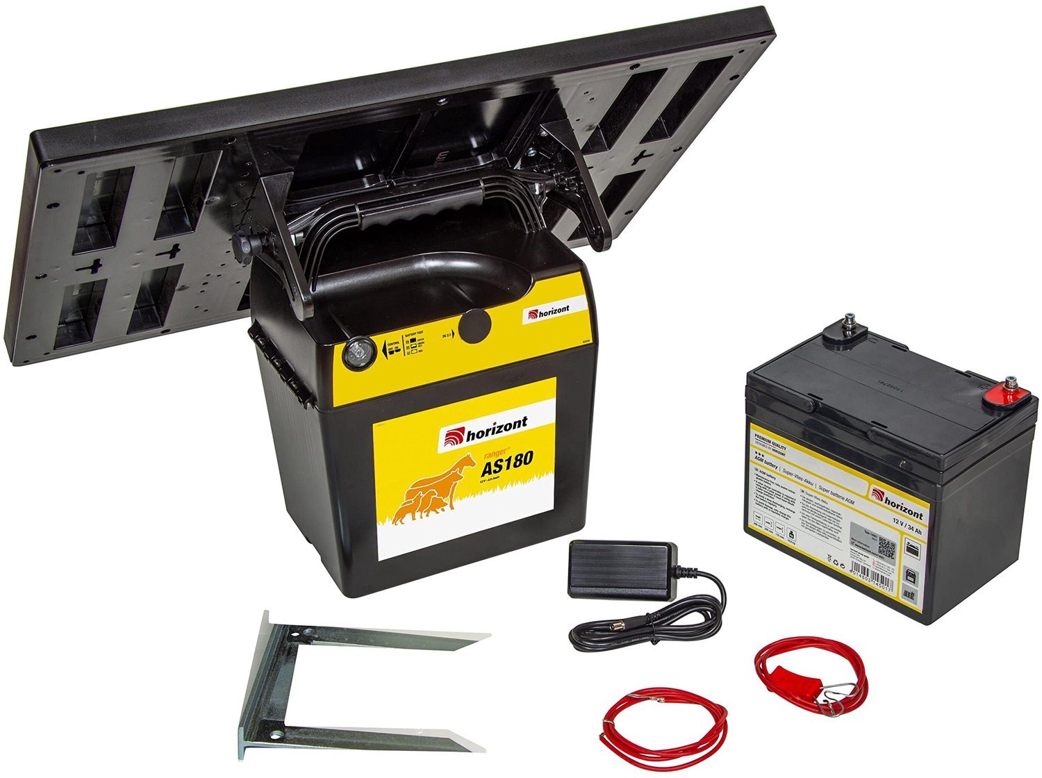 Ranger Solar Tuinhek met 12 V en 30 W Zonnepaneel