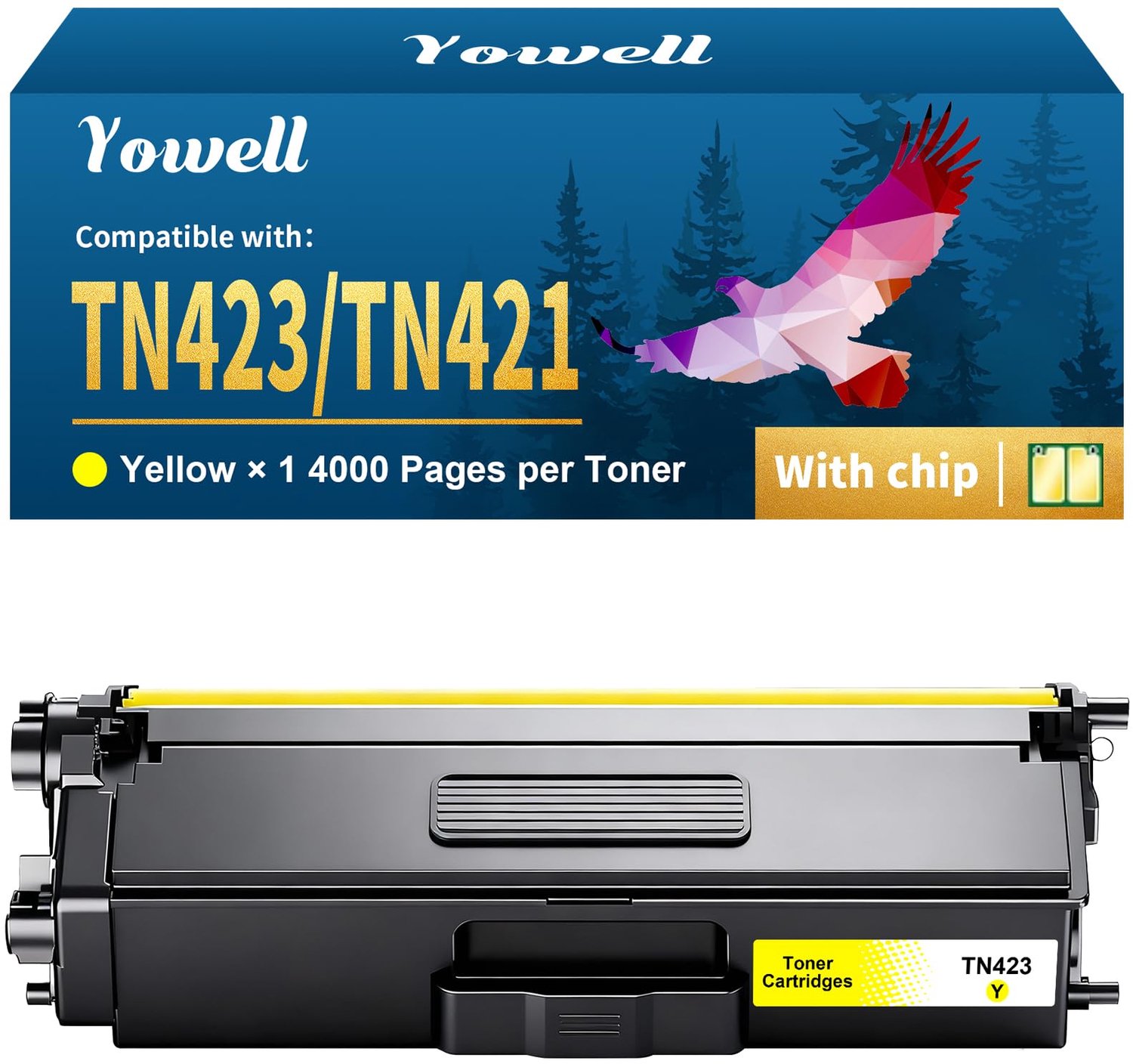 Toner TN423 Geel Compatibel met Brother MFC-L8690CDW