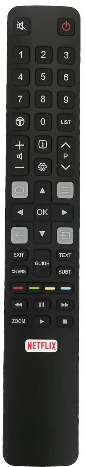 Vervangende Afstandsbediening ARC802N YUI1 voor TCL TV