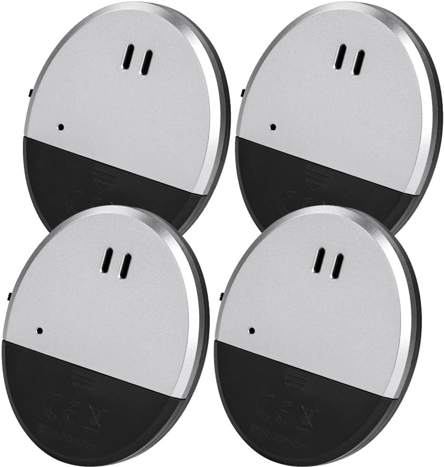 4-Pack Raamalarmsysteem met 130dB - Vibration Sensors