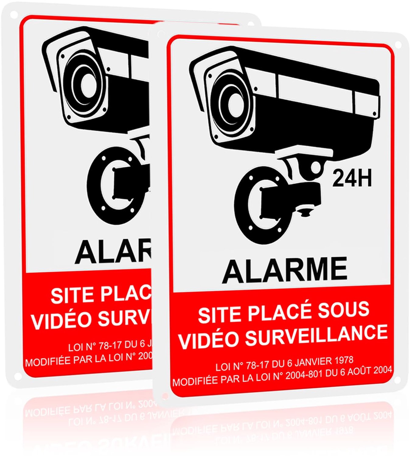 Waarschuwingsbord - Verboden Parkeren - Aluminium - 18 x 25 cm