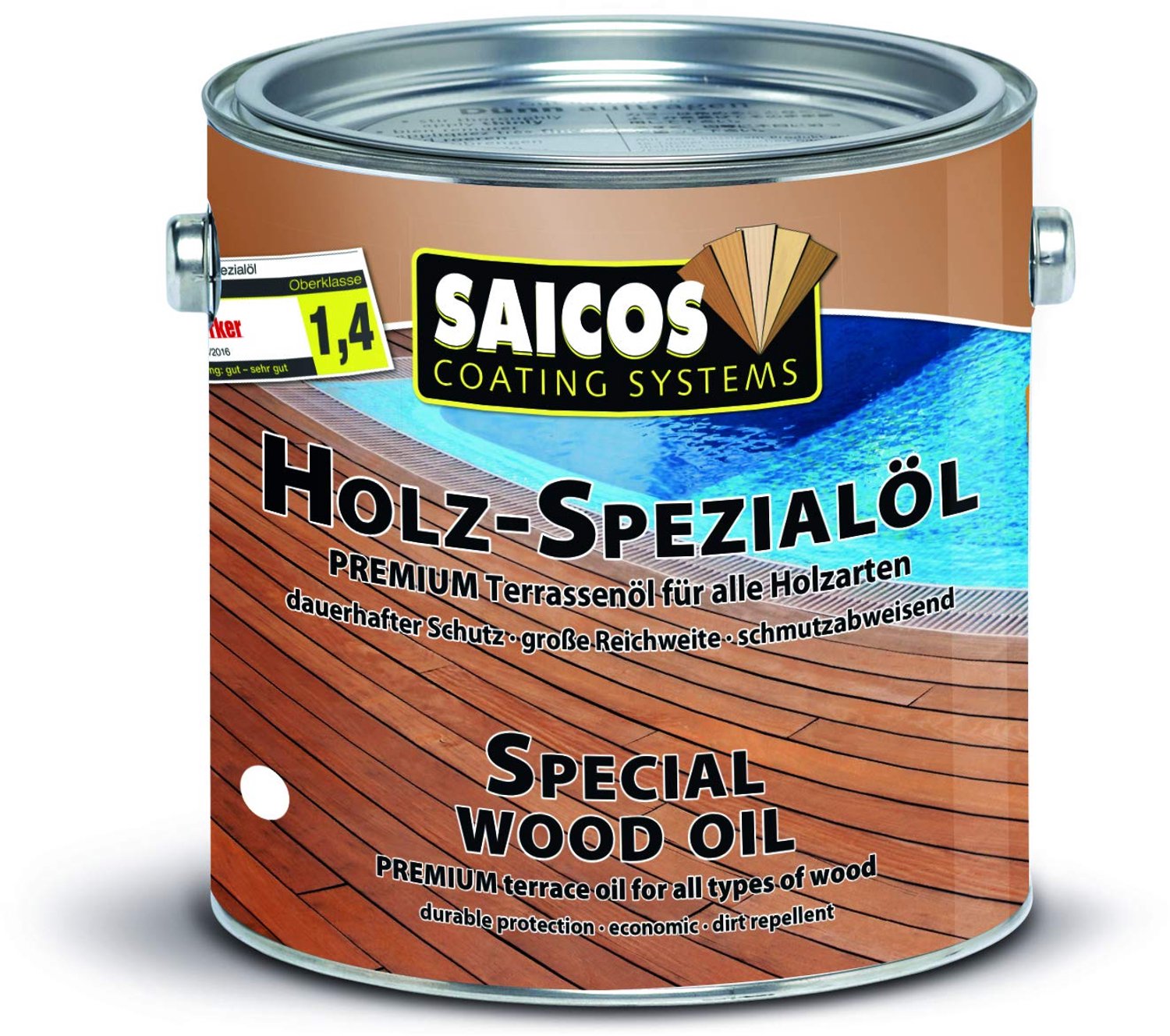 Houten Olie - Teak - 2.5 Liter