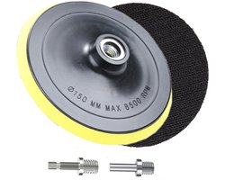 150mm Polijstschijven met 2 M14 Adapters